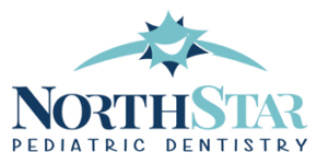 NorthStar Pediatric Dentistry logo featuring a stylized star icon for the header project.